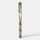 ヴィンテージイエローブルーブラウンバルセロナパターン Case-Mate iPhoneケース (裏面 / 左)