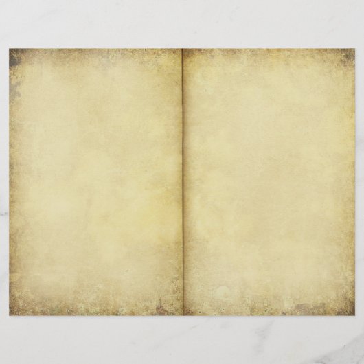 ヴィンテージイエローローズジャーナルページスクラップブック紙 (裏面)