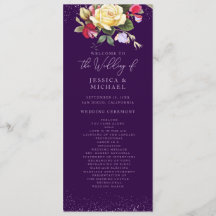 ヴィンテージイエローローズピンクスイートピーブーケパープル