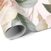 ヴィンテージイエローローズ ラッピングペーパー (ロールコーナー)