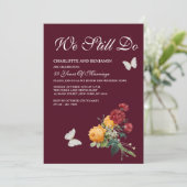 ヴィンテージイエロー・レッドローズの誓い更新 招待状 (スタンド正面)