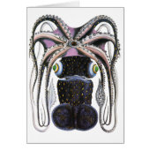 ヴィンテージイカ又はタコ海洋生物動物 (正面)