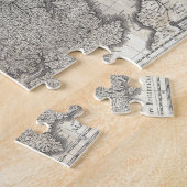 ヴィンテージイギリスとアイルランドの地図（1631年） ジグソーパズル (側面)