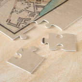 ヴィンテージイギリスの地図(1815年) ジグソーパズル (側面)