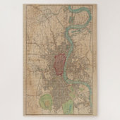 ヴィンテージイギリスの地図(1815年) ジグソーパズル (縦)