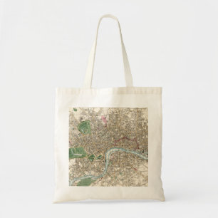 ヴィンテージイギリスの地図(1853年) トートバッグ