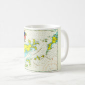 ヴィンテージイギリスヴァージン諸島マグ コーヒーマグカップ (正面右)