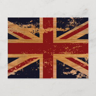 ヴィンテージイギリス国旗2 ポストカード