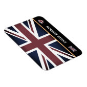 ヴィンテージイギリス国旗/統一された王国 マグネット (右側)