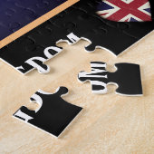 ヴィンテージイギリス国旗/英統一された国 ジグソーパズル (側面)