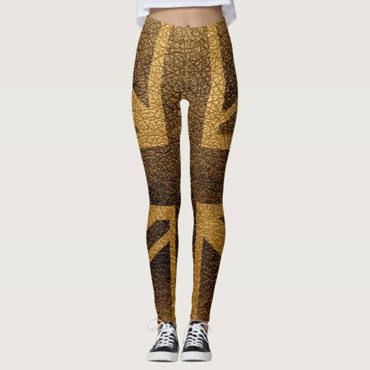 ヴィンテージイギリス国旗#13 レギンス (正面)