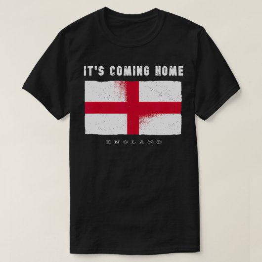 ヴィンテージイギリス来国旗の故郷Lovres Tシャツ (デザイン正面)