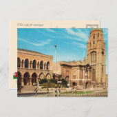 ヴィンテージイギリス、ブリストル大学、ウィルズタワー ポストカード (正面/裏面)