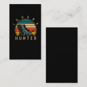 ヴィンテージイグアナハンおもしろいター爬虫類愛好家 名刺 (正面/裏面)