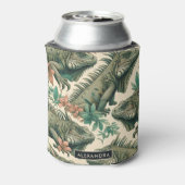 ヴィンテージイグアナ模様 缶クーラー (缶裏面)