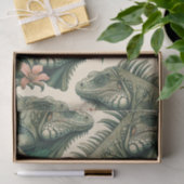 ヴィンテージイグアナ模様 薄葉紙 (ギフト)