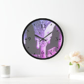 ヴィンテージイスタンブールアンダーグラウンドシスターンバシリカラーグ ラージ壁時計 (ホーム)