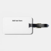 ヴィンテージイスタンブールターキーライン ラゲッジタグ (裏面横)