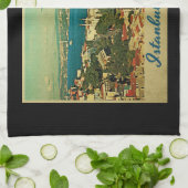 ヴィンテージイスタンブールトルコ キッチンタオル (折り畳み)