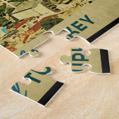 ヴィンテージイスタンブールトルコ ジグソーパズル (側面)