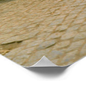 ヴィンテージイスタンブール、トルコのコーヒー販売業者 ポスター (角)