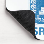 ヴィンテージイスラエル共和国の紋章付き外衣 マウスパッド (コーナー)