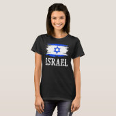 ヴィンテージイスラエル国旗I愛イスラエル Tシャツ (正面フル)