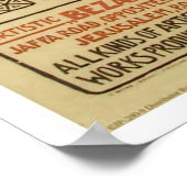 ヴィンテージイスラエル・パレスチナ旅行ポスター ポスター (角)