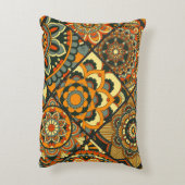 ヴィンテージイスラムのモチーフ、装飾シームレス。 アクセントクッション (裏面(縦))