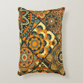 ヴィンテージイスラムのモチーフ、装飾シームレス。 アクセントクッション (正面(垂直))