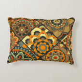 ヴィンテージイスラムのモチーフ、装飾シームレス。 アクセントクッション (裏面)