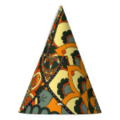 ヴィンテージイスラムのモチーフ、装飾シームレス。 パーティーハット (左)