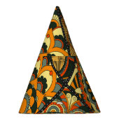 ヴィンテージイスラムのモチーフ、装飾シームレス。 パーティーハット (右)