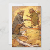 ヴィンテージイソップの寓話、田舎ネズミ、都会ネズミ (正面)