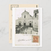 ヴィンテージイタリアのフェスティバル、カテドラル、Reggio ポストカード (正面/裏面)