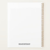 ヴィンテージイタリアミラノプランナー プランナー手帳 (裏面)