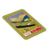 ヴィンテージイタリアンアルプス(南チロル)旅行 マグネット (右側)