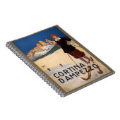 ヴィンテージイタリアンアルプスItalyノートブック ノートブック (右側)