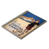 ヴィンテージイタリアンアルプスItalyノートブック ノートブック (左側)