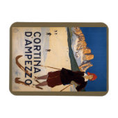 ヴィンテージイタリアンアルプスItaly磁石 マグネット (横)