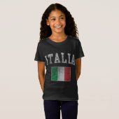 ヴィンテージイタリアンイタリア国旗イタリア Tシャツ (正面フル)