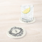 ヴィンテージイタリアンエフェメラフレーム コースター (側面)