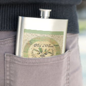 ヴィンテージイタリアンオリーブ油デカンター –  フラスク (インサイチュ)