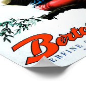 ヴィンテージイタリアンオリーブ油広告ポスター ポスター (角)