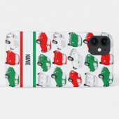 ヴィンテージイタリアンカーパターンiPhoneケース Case-Mate iPhoneケース (裏面(横))