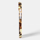 ヴィンテージイタリアングレイハウンドイラストレーション Case-Mate iPhoneケース (裏面 / 左)