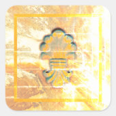 ヴィンテージイタリアンスタイル スクエアシール (正面)