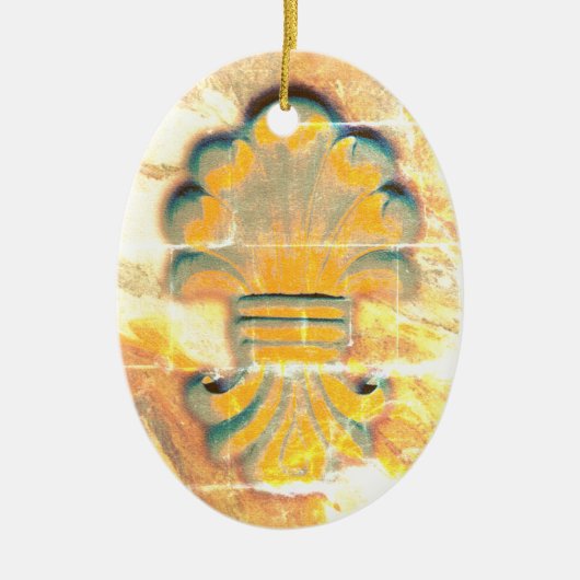 ヴィンテージイタリアンスタイル セラミックオーナメント (正面)