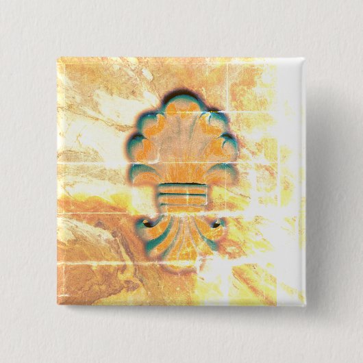 ヴィンテージイタリアンスタイル 缶バッジ (正面)