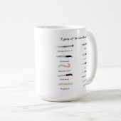 ヴィンテージイタリアンナイフイラストレーションマグ コーヒーマグカップ (正面右)